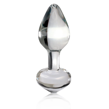 Pipedream Icicles No. 44 Glass Massage Plug 8 cm Transparent