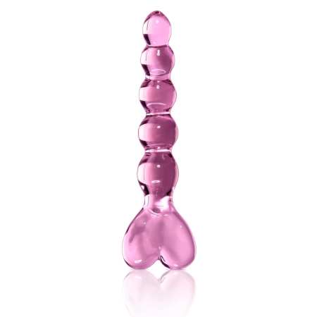 Pipedream Icicles No. 43 Pink Glass Massage Wand 20 cm