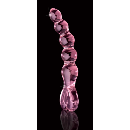 Pipedream Icicles No. 43 Pink Glass Massage Wand 20 cm