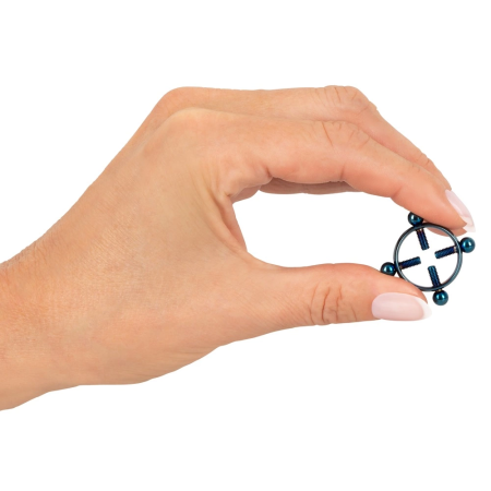 Bad Kitty Blue Moon Adjustable Nipple Jewellery Stainless Steel 2 pcs