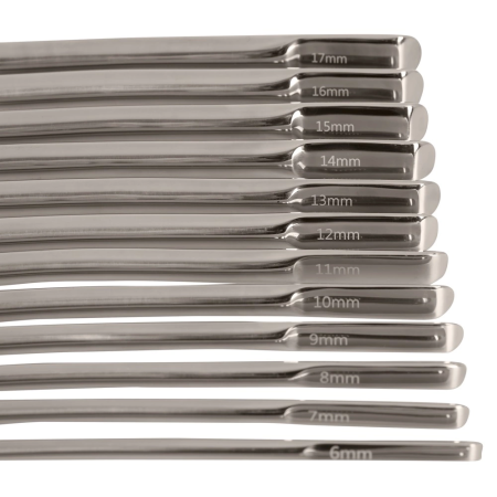 Penisplug Stainless Steel 14-Piece Urethral Expander Set with Case