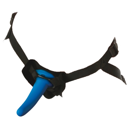 Fetish Fantasy Series Beginner Strap-On Set Adjustable Black 12.6cm