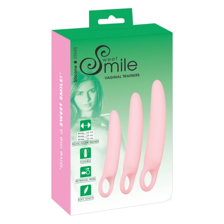Sweet Smile Training Set Silicone Pelvic Floor Exercisers 3 Sizes