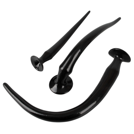 You2Toys Trio Flexible Silicone Plug Set - Extra Long, 3 Sizes