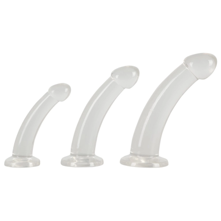 You2Toys Crystal Clear Anal Training Set Flexible Transparent Trio