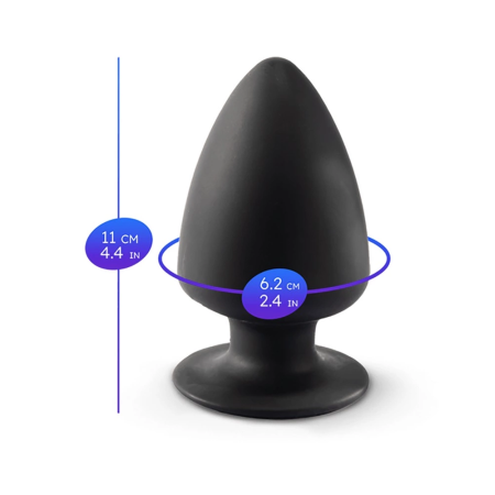 SilexD Premium Silicone Plug M - Flexible Memory Silicone, 11 cm