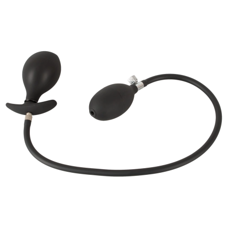 You2Toys Inflatable Plug Silicone Black 8 cm Adjustable Size