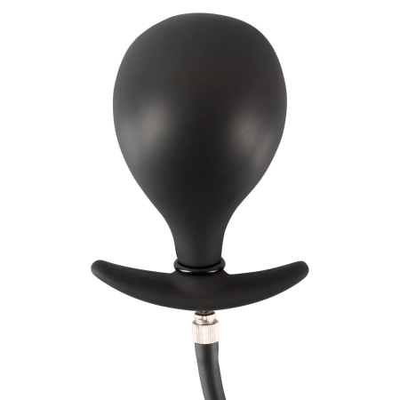 You2Toys Inflatable Plug Silicone Black 8 cm Adjustable Size