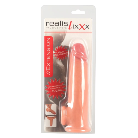 Realistixxx Extension Intimate Sleeve 5cm Liquid Silicone 19cm