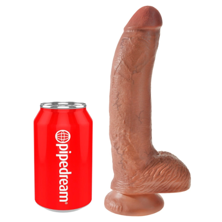 Pipedream King Cock Model 9" Tan - Anatomical Intimate Device with Suction Cup