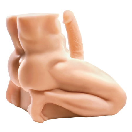 Pipedream Fuck Me Silly Man Torso Intimate Machine, Fanta Flesh, 36 cm