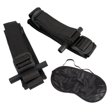 FANTASY Door Swing Black Adjustable System with Eye Mask, Max 120kg