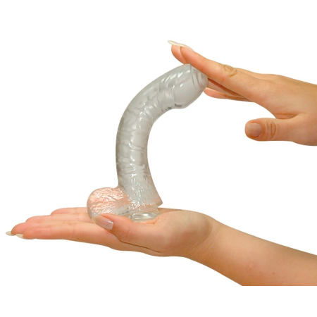 NMC Buttcock Flexible Intimate Model with Suction Base 17cm PVC Black