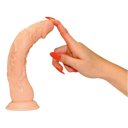You2Toys European Lover 23 cm Flexible Model with Suction Cup, Skin Tone