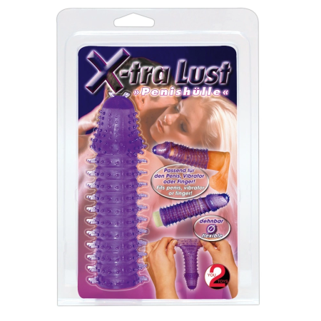 You2Toys Super Stretch Violet Flexible Sleeve 14.5cm