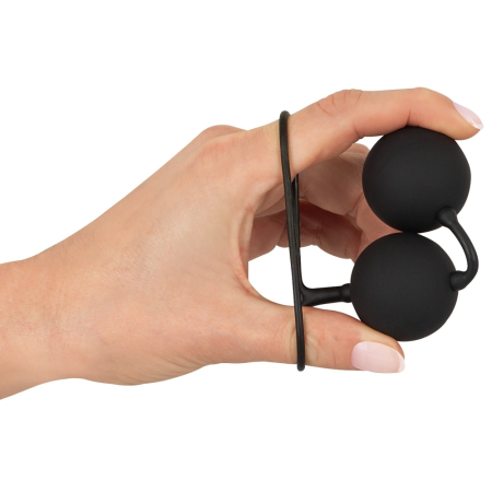 You2Toys The Perfect Balls - Silicone Pelvic Exercise Duo, 54g, Black