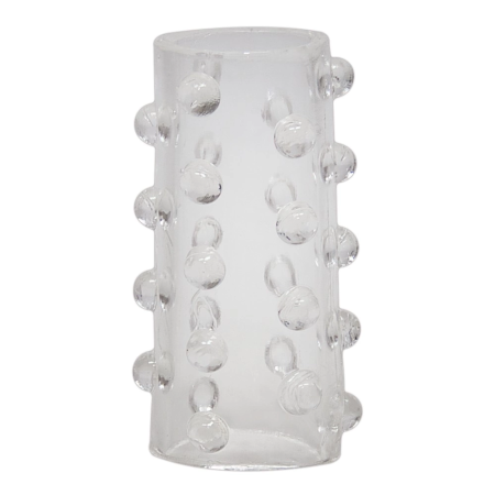 Red Roses Set of 6 Flexible Intimate Sleeves Transparent 4.5 cm