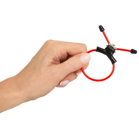 You2Toys Red Sling Adjustable Intimate Ring PVC Red