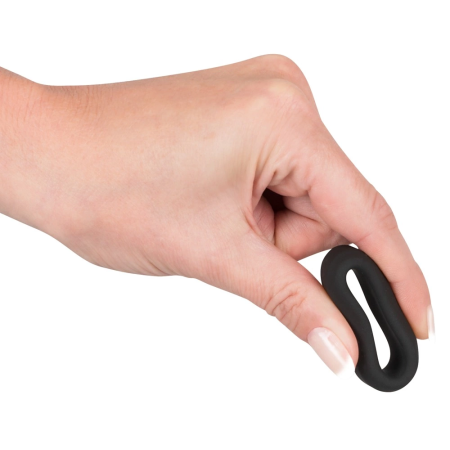 Black Velvets Silicone Performance Ring 2.6 cm - Soft Touch, Flexible