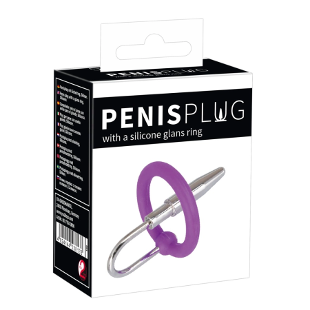 You2Toys Intimate Silicone Ring & Metal Dilator System, Adjustable, Purple