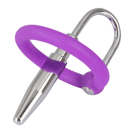 You2Toys Intimate Silicone Ring & Metal Dilator System, Adjustable, Purple