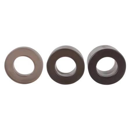 Rebel Adjustable Silicone Ring Set for Gentle Testicle Extension, 3 Sizes