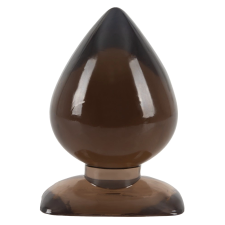 You2Toys Anal Drops Big Plug Black/Transparent 13 cm PVC Ergonomic Design