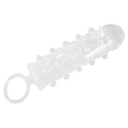 Crystal Clear Intimate Sleeve Extension 11cm Transparent TPE