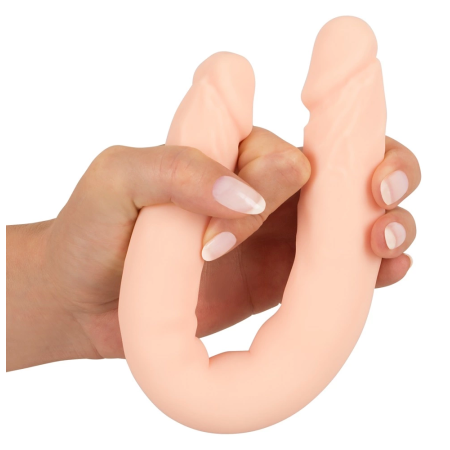 You2Toys Flexible Silicone Double-Ended Model, 30.5 cm, Skin Tone