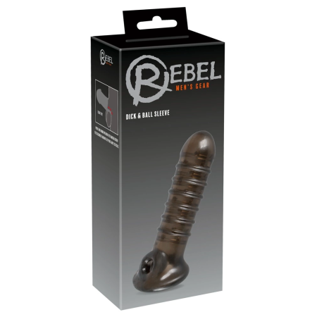 Rebel Smoke Ball & Shaft Enhancement System, Flexible TPR, 18 cm