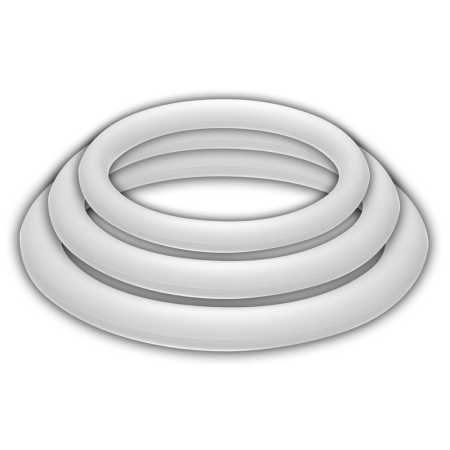 POTENZplus Silicone Support Rings Set S/M/L Transparent