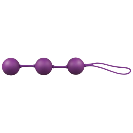 You2Toys Velvet Balls Triple Purple Silicone Trio 17cm 80g
