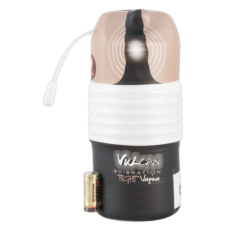 Vulcan Intimate Machine Vibrating Tight Model 15cm Black/Beige