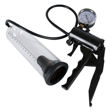 You2Toys Stiff & Strong Vacuum System 22 cm, Transparent Black