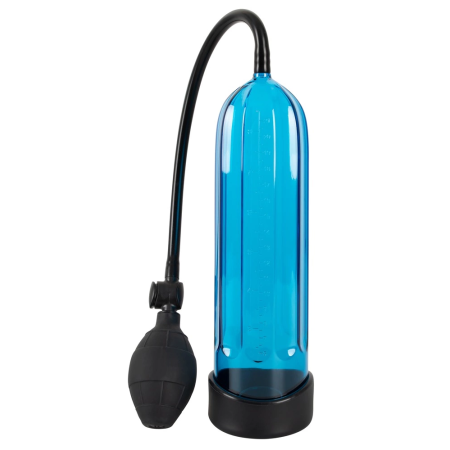 Sweet Smile Cool Blue Intimate Training Pump with Measurement Scale, 24 cm