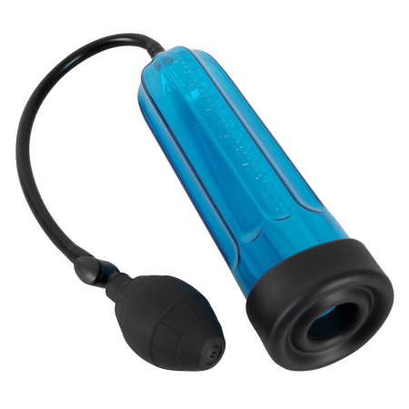 Sweet Smile Cool Blue Intimate Training Pump with Measurement Scale, 24 cm