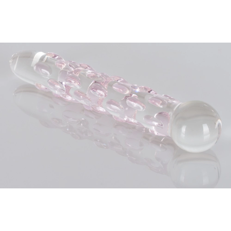 Pipedream Icicles No. 7 Glass Massage Rod with Textured Surface 17.8 cm