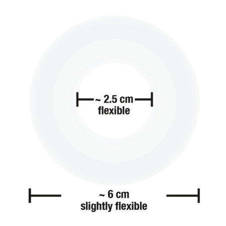 You2Toys Universal Sleeve Transparent TPE Replacement 6 cm