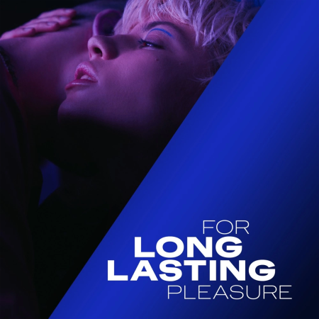 Durex Mutual Climax 10-Pack Grooved & Dotted Latex Condoms Easy-On Fit