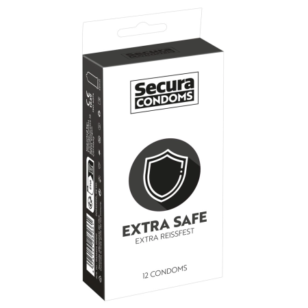 Secura Extra Safe 12pcs Durable Transparent Protection 52mm