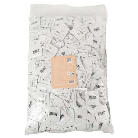 Secura Original 1000pcs Transparent Vegan Latex Safety Covers 52mm