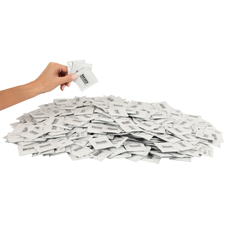 Secura Original 1000pcs Transparent Vegan Latex Safety Covers 52mm