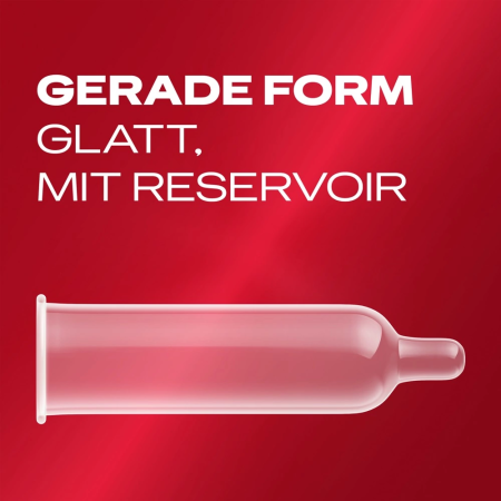 Durex Gefuhlsecht Ultra Condoms 8 pcs - Extra Thin, 52 mm Width