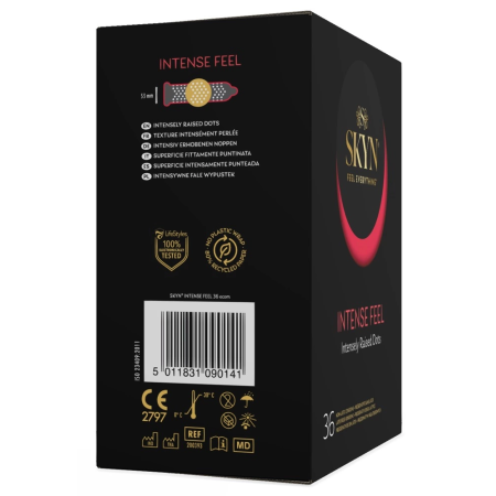 Manix SKYN Intense Feel Polyisoprene Ultra-Thin Textured 36 pcs