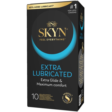 Manix Skyn Extra Lubricated 10pcs - Ultra-Thin Polyisoprene Vegan Condoms