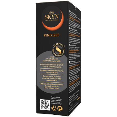 Manix SKYN King Size 10 pcs Large Polyisoprene Vegan Condoms