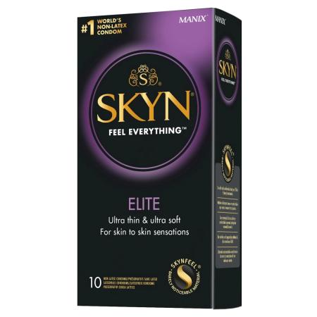 Manix SKYN Elite Polyisoprene Ultra-Thin Vegan Condoms 10 pcs
