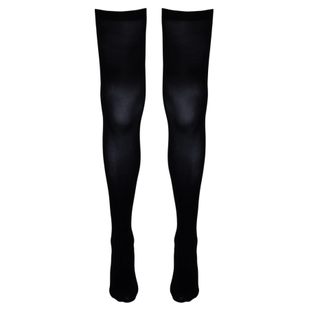 Cottelli Collection Thigh-High Net Seam Stockings Black M/L