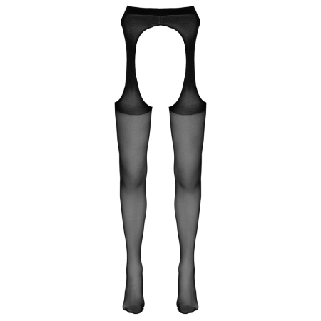Cottelli Collection Suspender-Style Tights Black S/M Polyamide