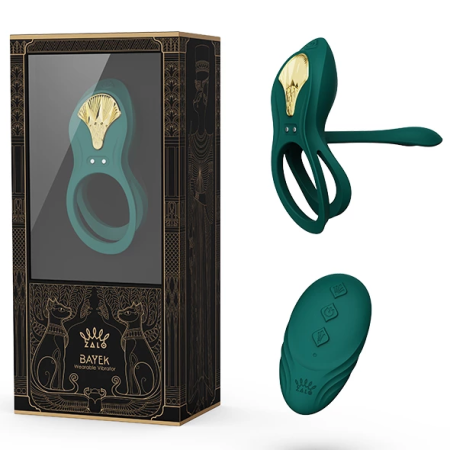 ZALO Bayek Intimate Wearable System Turquoise Green, 8 Modes, Remote